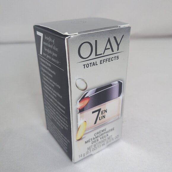 Olay Total Effects 7 in 1 Eye Transforming Cream NEW 14g 0.5oz 13ml Moisturizer - Picture 3 of 8